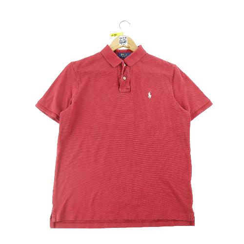 Golf - Polo Ralph Lauren Polo manches courtes Classic Fit Mesh Pony Homme Taille M Rouge #QWE1430 - photo 9