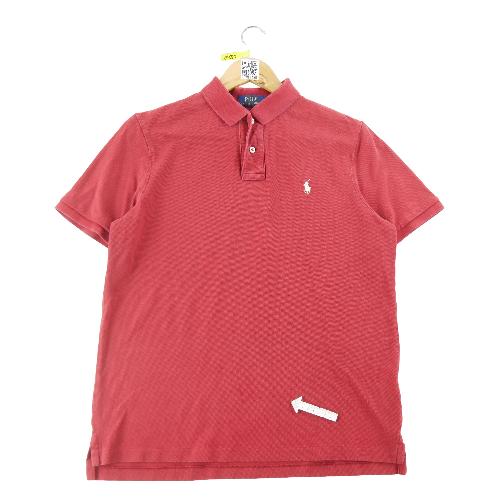 Golf - Polo Ralph Lauren Polo manches courtes Classic Fit Mesh Pony Homme Taille M Rouge #QWE1430 - photo 9
