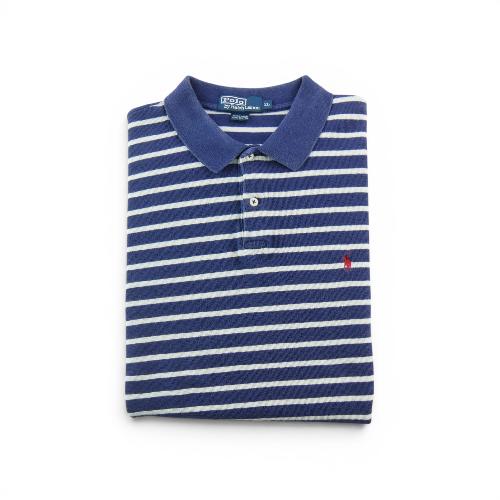 Polo Ralph Lauren Polo manches courtes Homme Taille XL Bleu #QWE4385