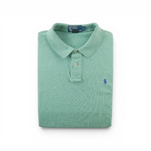 Polo Ralph Lauren Polo manches courtes Homme Taille L Vert #QWE1117
