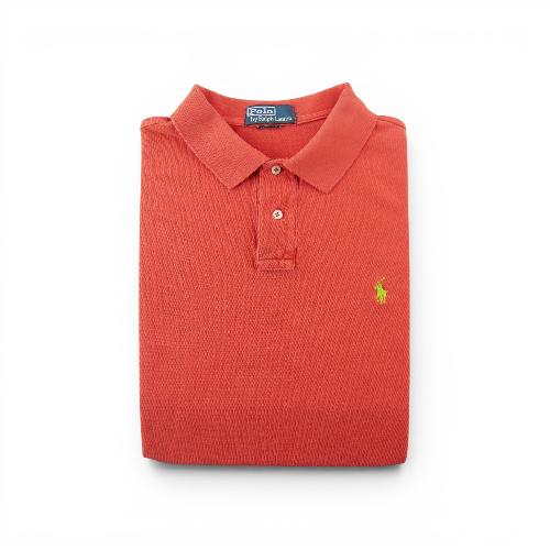 Polo Ralph Lauren Polo manches courtes Homme Taille L Rouge #QWE1884