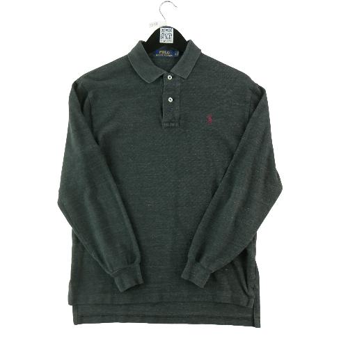 Polo Ralph Lauren Polo manches longues Homme Taille S Noir #QWE3359