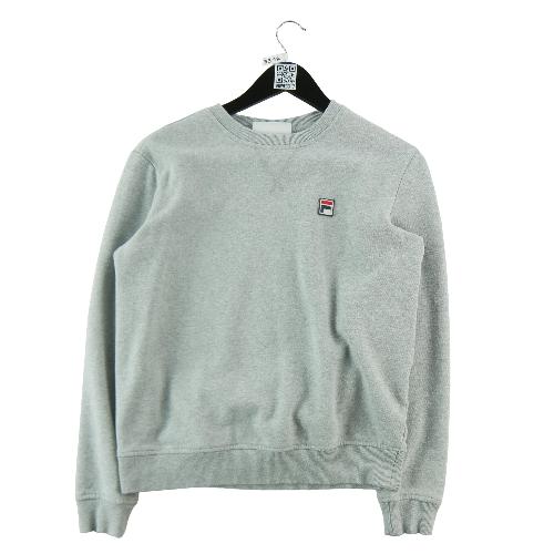 Fila Pull Pozzi Crew Neck Y2K Vintage Homme Taille S Gris #QWE3317