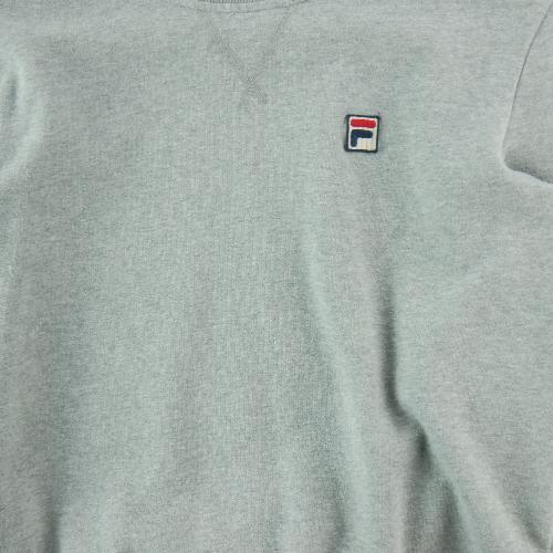 Fitness / Cardio training - Fila Pull Pozzi Crew Neck Y2K Vintage Homme Taille S Gris #QWE3317 - photo 6