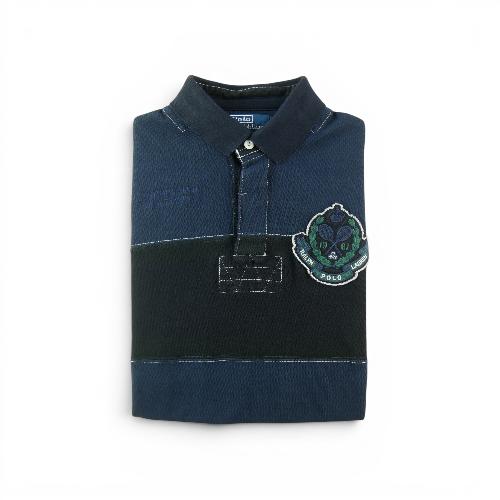 Polo Ralph Lauren Polo manches courtes Homme Taille M Marine #QWE3206