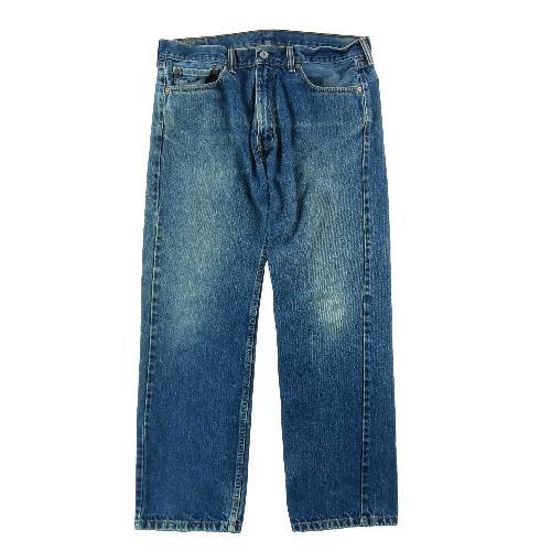 Sportswear - Levi Strauss Jean Levis 505 Regular Fit Taille W36/L30 Homme Bleu #QWE0016 - photo 9
