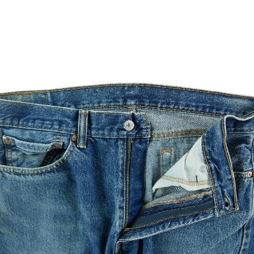 Sportswear - Levi Strauss Jean Levis 505 Regular Fit Taille W36/L30 Homme Bleu #QWE0016 - photo 9