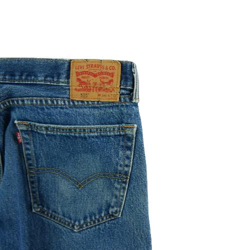Sportswear - Levi Strauss Jean Levis 505 Regular Fit Taille W36/L30 Homme Bleu #QWE0016 - photo 9