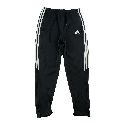 Adidas Jogging Pantalon 3-Stripes Y2K Vintage Poches zippées Homme Taille L Noir #QWE1195