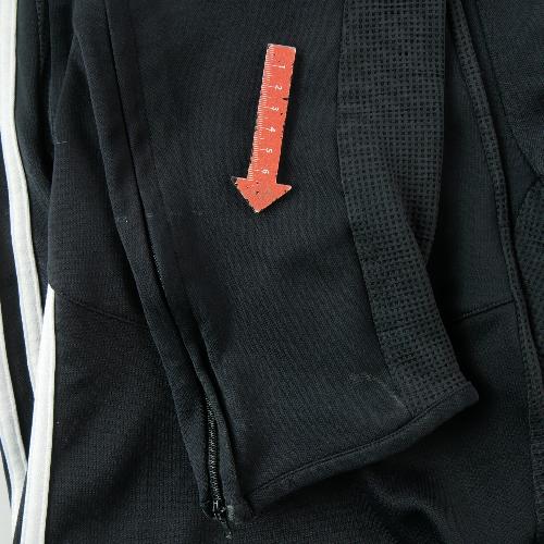 Fitness / Cardio training - Adidas Jogging Pantalon 3-Stripes Y2K Vintage Poches zippées Homme Taille L Noir #QWE1195 - photo 9