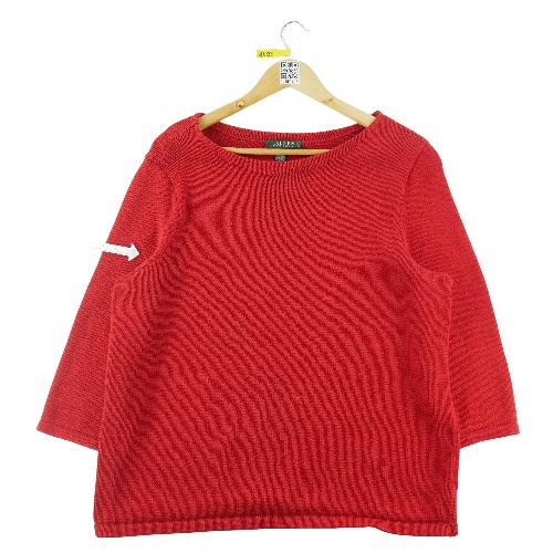 Sportswear - Polo Ralph Lauren Pull Femme Taille 2XL Rouge #QWE1498 - photo 8