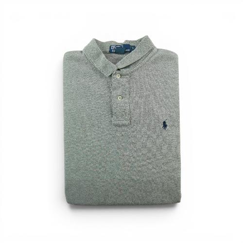 Polo Ralph Lauren Polo manches courtes Homme Taille L Gris #QWE1571