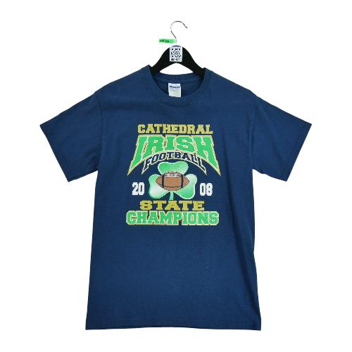 Football Américain - NFL T-shirt manches courtes NCAA Notre Dame Fighting Irish Homme Taille S Marine #QWE0235 - photo 6