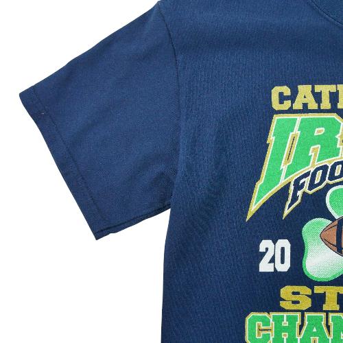 Football Américain - NFL T-shirt manches courtes NCAA Notre Dame Fighting Irish Homme Taille S Marine #QWE0235 - photo 6