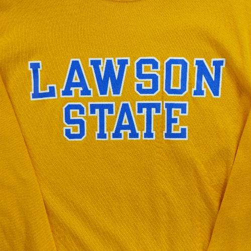 Sportswear - Champion T-shirt manches longues Lawson State Homme Taille S Orange #QWE3751 - photo 6