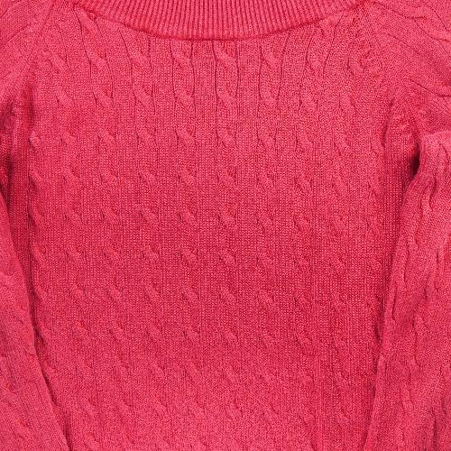 Golf - Polo Ralph Lauren Pull en maille torsadée Femme Taille XL Rouge #QWE3332 - photo 7