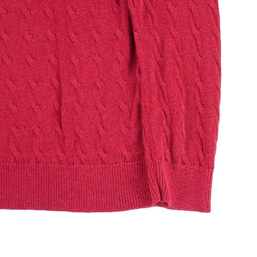 Golf - Polo Ralph Lauren Pull en maille torsadée Femme Taille XL Rouge #QWE3332 - photo 7