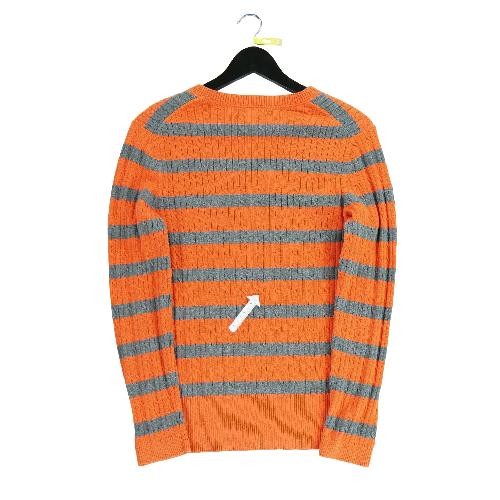 Golf - Tommy Hilfiger Pull en maille torsadée Femme Taille XL Orange #QWE1048 - photo 9
