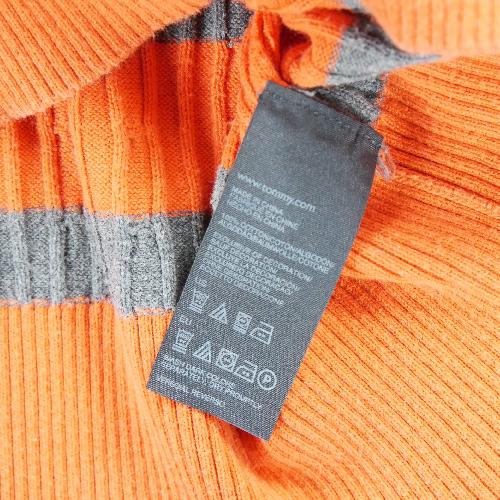 Golf - Tommy Hilfiger Pull en maille torsadée Femme Taille XL Orange #QWE1048 - photo 9