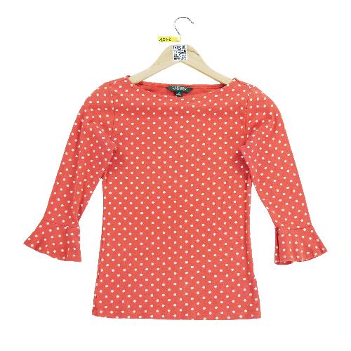 Sportswear - Ralph Lauren T-shirt manches longues Femme Taille S Orange #QWE1502 - photo 7