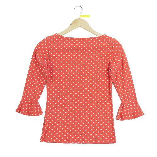 Sportswear - Ralph Lauren T-shirt manches longues Femme Taille S Orange #QWE1502 - photo 7