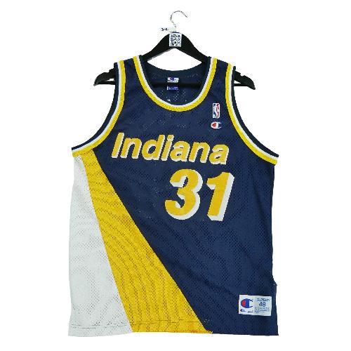 Basket-ball - Champion Maillot NBA Indiana Pacers Vintage Y2K Reggie Miller #31 Taille XL #QWE0862 - photo 7