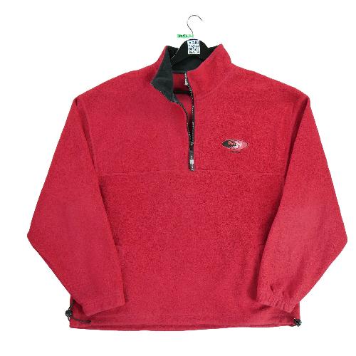 Randonnée / Trek - Hard Rock Cafe Pull polaire Vintage Y2K Homme Taille XL Rouge #QWE0050 - photo 7