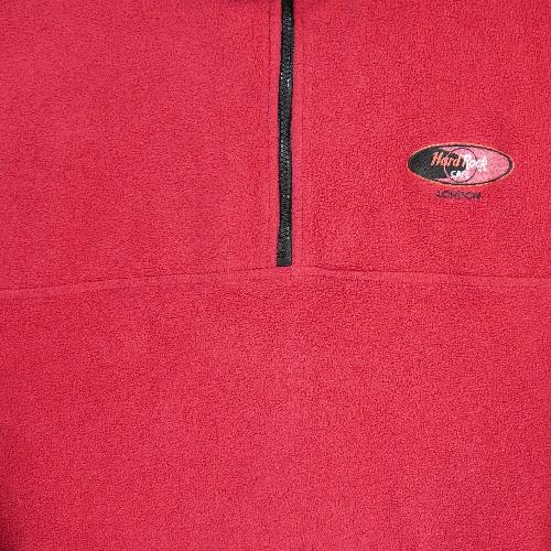 Randonnée / Trek - Hard Rock Cafe Pull polaire Vintage Y2K Homme Taille XL Rouge #QWE0050 - photo 7