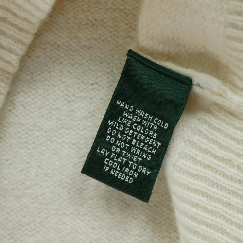 Sportswear - Ralph Lauren Pull laine et cachemire Femme Taille M Blanc #QWE1036 - photo 9