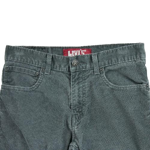 Sportswear - Levi Strauss Pantalon 511 Skinny en velours côtelé Taille W28/L28 Homme Gris #QWE3220 - photo 9