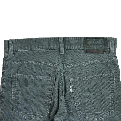 Sportswear - Levi Strauss Pantalon 511 Skinny en velours côtelé Taille W28/L28 Homme Gris #QWE3220 - photo 9