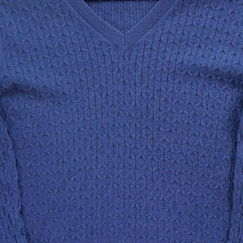 Golf - Tommy Hilfiger Pull en maille torsadée Femme Taille M Marine #QWE0108 - photo 7