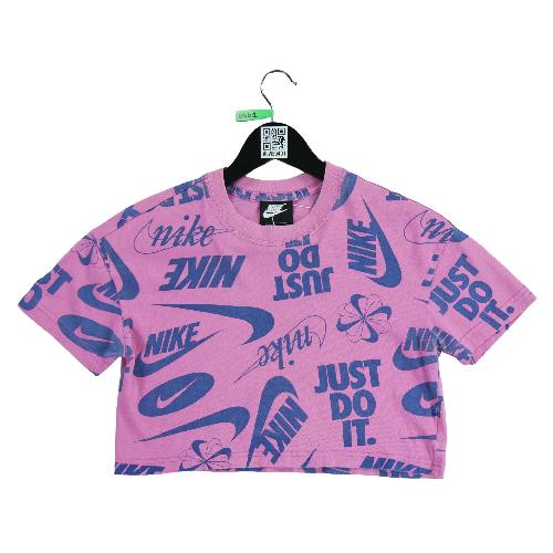 Fitness / Cardio training - Nike T-shirt Sportswear Crop Top Femme Taille XS Rose #QWE0399 - photo 5