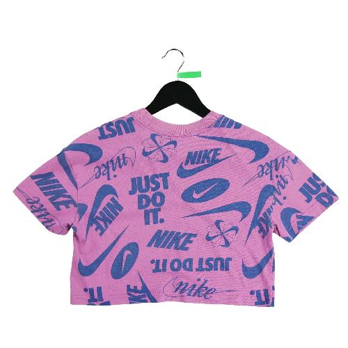 Fitness / Cardio training - Nike T-shirt Sportswear Crop Top Femme Taille XS Rose #QWE0399 - photo 5