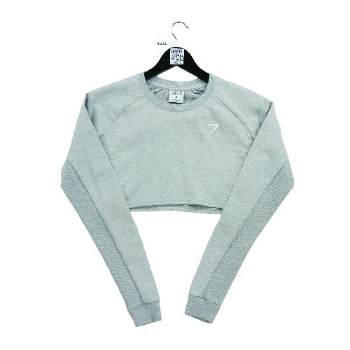 Fitness / Cardio training - Gymshark T-shirt Fitness CrossFit Sports Femme Taille XS Gris #QWE3121 - photo 6