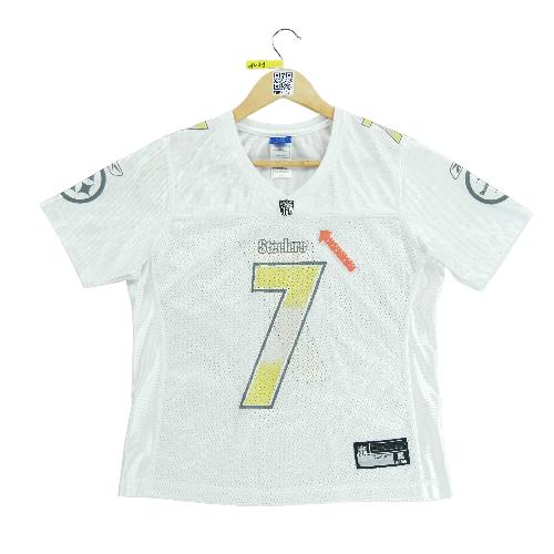 Football Américain - Reebok Maillot NFL Pittsburgh Steelers Ben Roethlisberger #7 Taille M #QWE1644 - photo 9