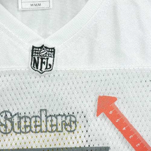 Football Américain - Reebok Maillot NFL Pittsburgh Steelers Ben Roethlisberger #7 Taille M #QWE1644 - photo 9