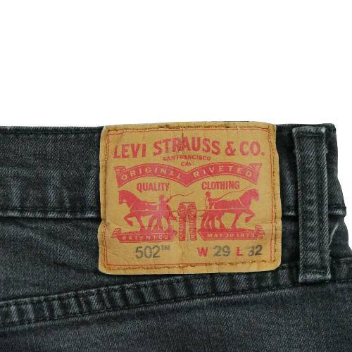 Sportswear - Levi Strauss Jean Levis 502 Taille W29/L32 Homme Gris #QWE3044 - photo 9