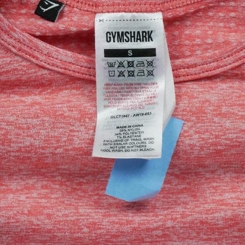 Fitness / Cardio training - Gymshark T-shirt Yoga Fitness Femme Taille S Rose #QWE0883 - photo 5