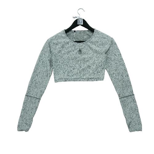 Fitness / Cardio training - Gymshark T-shirt Fitness Yoga Femme Taille S Gris #QWE7015 - photo 4