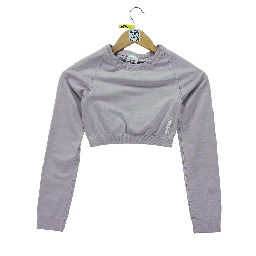Fitness / Cardio training - Gymshark T-shirt Fitness Yoga Crop Top Femme Taille S Rose #QWE1959 - photo 6