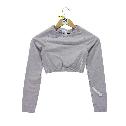 Fitness / Cardio training - Gymshark T-shirt Fitness Yoga Crop Top Femme Taille S Rose #QWE1959 - photo 6