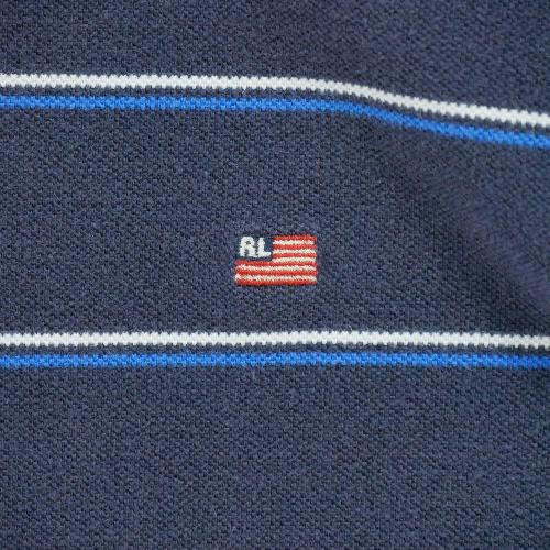Golf - Polo Ralph Lauren Polo manches courtes Flag Homme Taille 2XL Marine #QWE0526 - photo 7