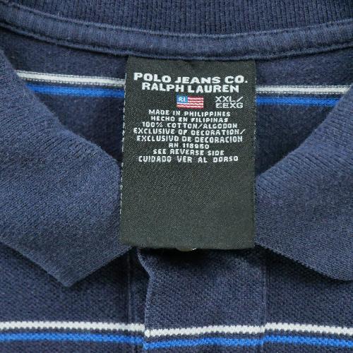 Golf - Polo Ralph Lauren Polo manches courtes Flag Homme Taille 2XL Marine #QWE0526 - photo 7