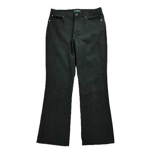 Sportswear - Polo Ralph Lauren Jean Flare Taille W34/L32 Femme Noir #QWE0780 - photo 8