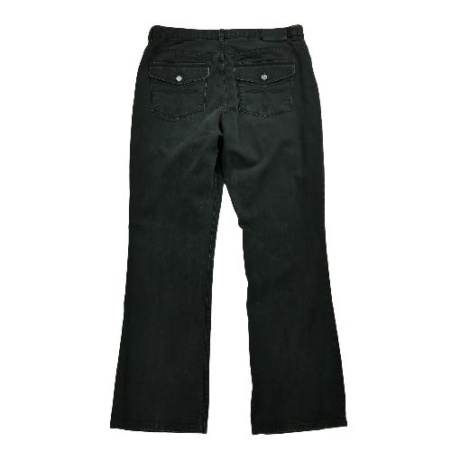 Sportswear - Polo Ralph Lauren Jean Flare Taille W34/L32 Femme Noir #QWE0780 - photo 8