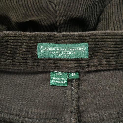 Sportswear - Polo Ralph Lauren Jean FlareIen velours côtelé Taille W28/L32 Femme Marron #QWE7129 - photo 8