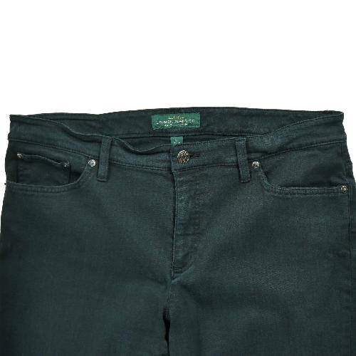 Sportswear - Polo Ralph Lauren Jean Coupe Droite Taille W34/L32 Femme Noir #QWE0955 - photo 9