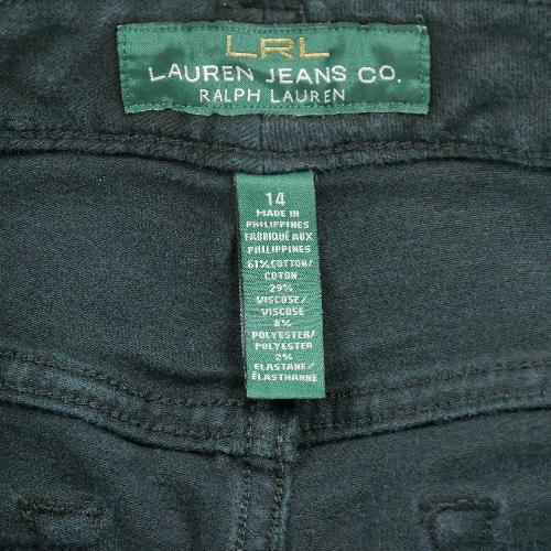 Sportswear - Polo Ralph Lauren Jean Coupe Droite Taille W34/L32 Femme Noir #QWE0955 - photo 9
