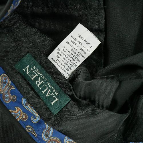 Sportswear - Polo Ralph Lauren Pantalon de costume Taille W36/L32 Homme Noir #QWE0787 - photo 7
